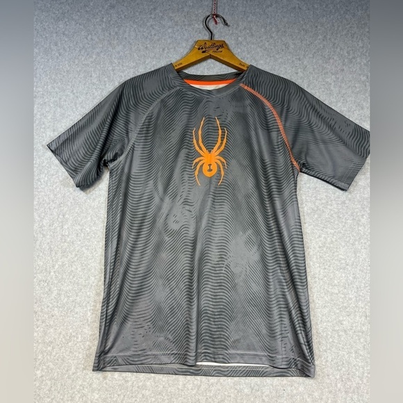 Spyder Shirt Boys Large Short Sleeve - Picture 1 of 3
